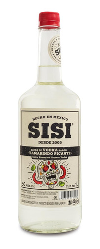 Licor Sisi De Vodka Sabor Tamarindo 1lt