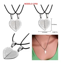 Comprar Collares Parejas Acero Inoxidable 316l Aniversario Lb