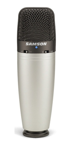 Microfono Condenser Samson C03 Multipatron + Estuche Mic Co3