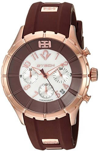 Btech Women Bt Cr 333 06 Reve Analog Chronograph Brown Sili