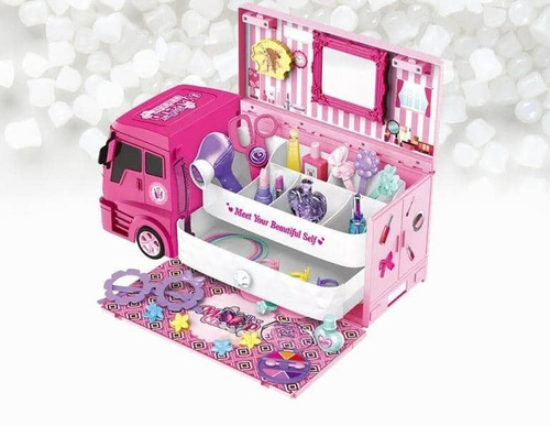 Juguete 2 En 1 (carro Maquillaje De Simulación + Carro)