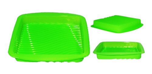 Forma De Silicone Bolo Torta Assadeira Baixa -