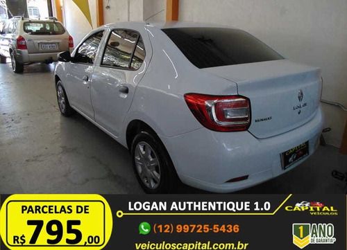 Imagem 3 de 11 de Renault Logan Authentique Flex 1.0 12v 4p