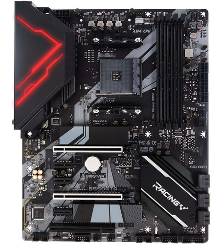 Biostar B550 Chip, Ryzen 3 Generación Compatible Con Cpu, A