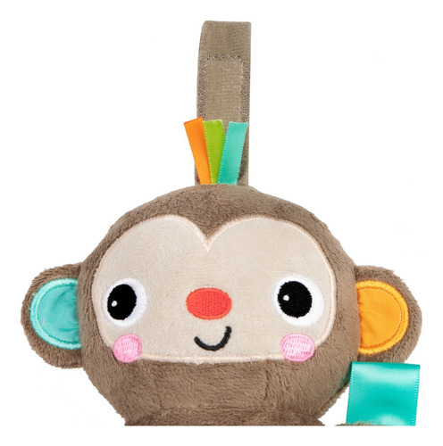 Juguete Musical Pull Play & Boogie Mono, Bright Starts 13089 0200-café Pull, Play & Boogie