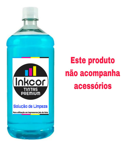 Solução Limpeza Compativel C/ Cabeça De Impressão C/ 100ml Solução De Limpeza