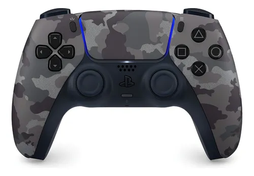 Imagem do produto Controle PS5 Cinza Camuflado sem fio (Dualsense) em Mercado Livre