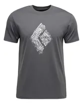 Comprar Playera Escalada Black Diamond Engineered Diamond Gris Hombr
