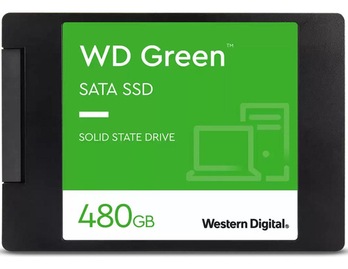 Unidad Ssd 2.5 480gb Western Digital Green Sata Iii 545 Mb/s