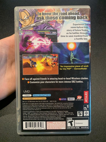Dragon Ball Z: Shin Budokai Another Road Psp (Usado)