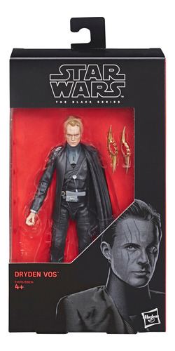 Figura De Acción Star Wars The Black Series - Dryden Vos +4