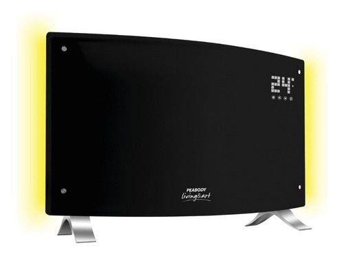 Calefactor eléctrico Peabody PE-VQD20 negro 220V