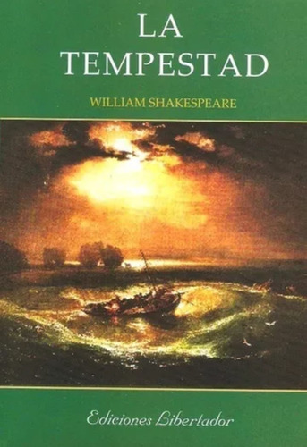 La Tempestad - William Shakespeare - Libro Nuevo