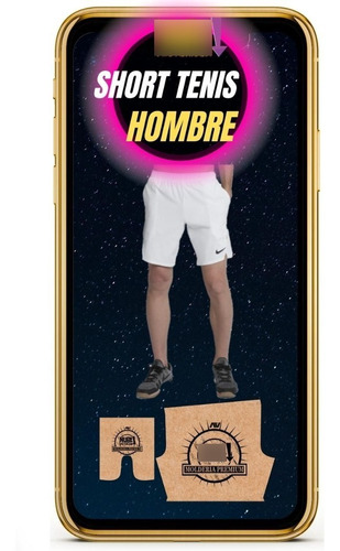 Molderia Digital Shor Tenis Hombre