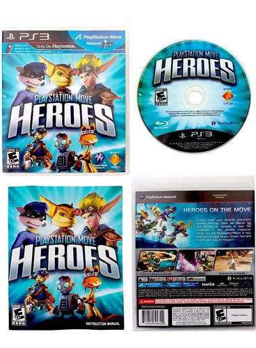 Playstation Move Heroes Ps3 En Español (Reacondicionado)