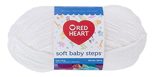 Red Heart Soft Baby Steps Madeja De Lana.