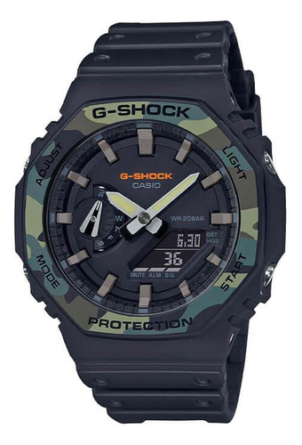 Reloj G-shock Digital-análogo Unisex Ga-2100su-1adr