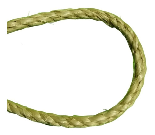 Imagen 2 de 6 de Cordel Cuerda Sisal 6 Mm X 15 Mt Resistente Calidad Superior
