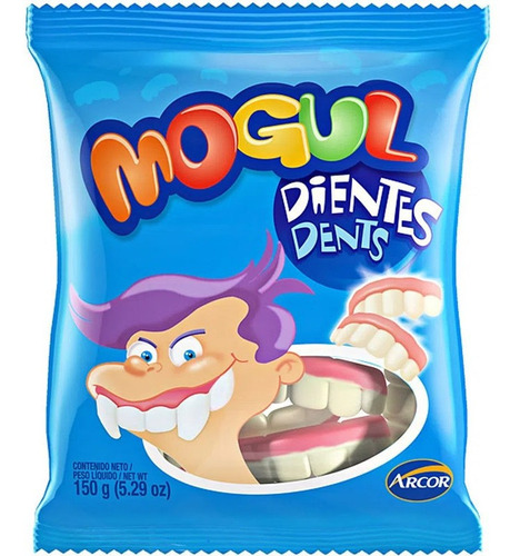 Mogul Dientes X150 Gr. Gomitas Golosinas 