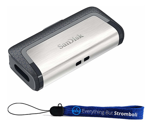 Pendrive Sandisk Ultra 256gb Dual Drive Usb Type-c Bundle Sd