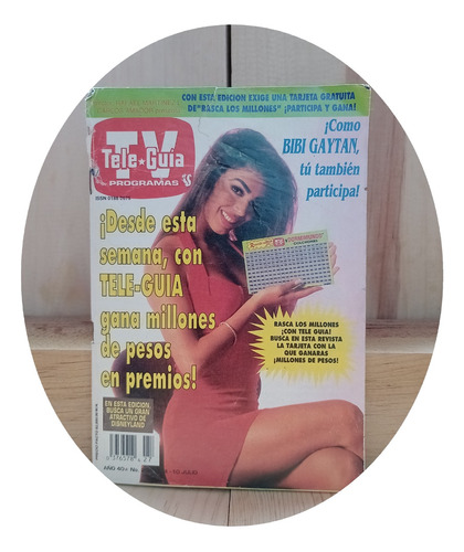 Revista Tele Guía Bibi Gaytán Julio De 1992 Número  2082