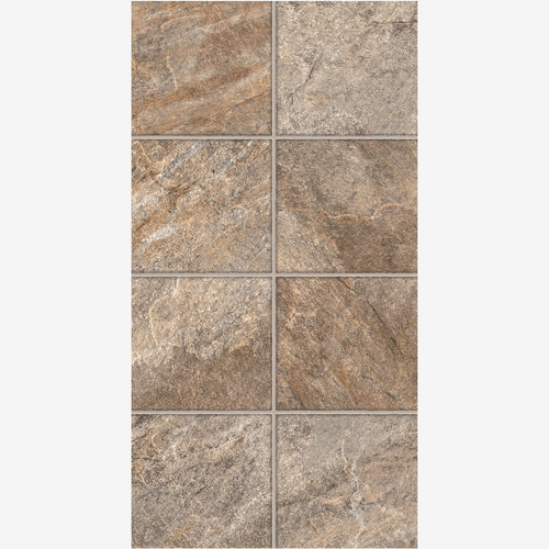 Oferta Cerámica Revestimiento Piso/pared Piedra Marrón 32x62