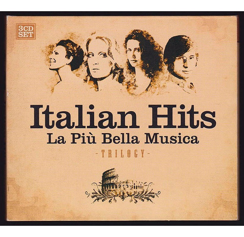Italian Hits: la música más bella -box Com 3 Cds (lacrado)