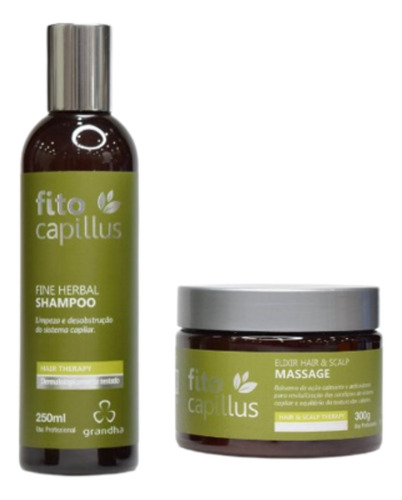 Shampoo + Máscara Fito Capillus Herbal