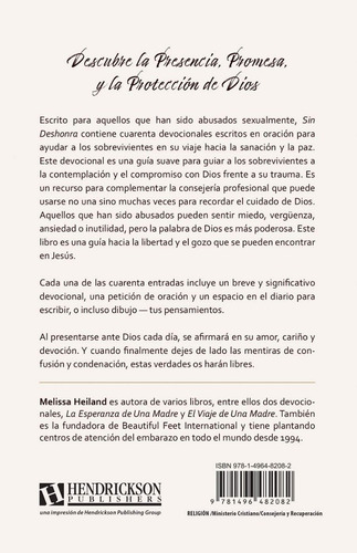 Un Devocional Para Sobrevivientes Del Abuso Melissa Heiland