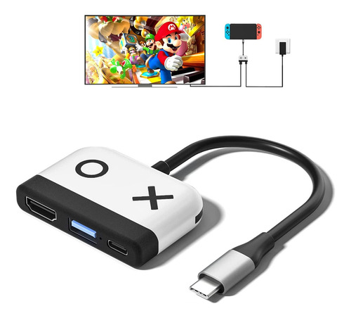 Base De Interruptor Para Nintendo Switchportátil Con Hdmi Tv