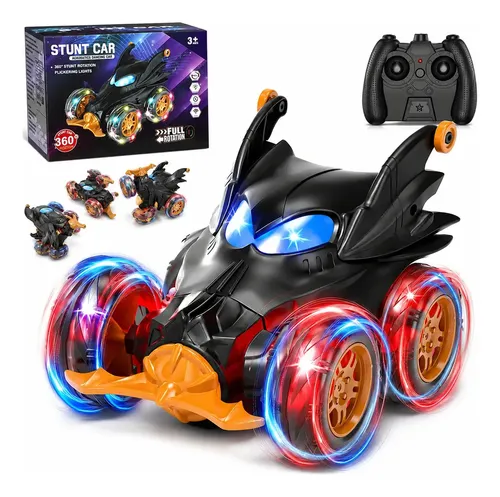 Carrinho do Batman Recarregável Controle Remoto Acrobata 360°