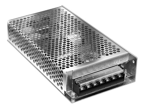 Imagen 2 de 4 de Fuente Driver 12v 10 Amp 120w Microperforada Powerswitch