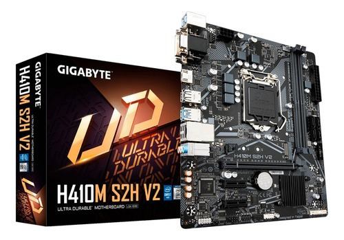 Placa Madre Gigabyte H410m-s2h V2 Microatx Intel Lga1200