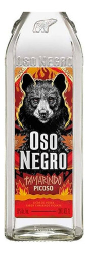 Pack De 4 Vodka Oso Negro Tamarindo 1 L
