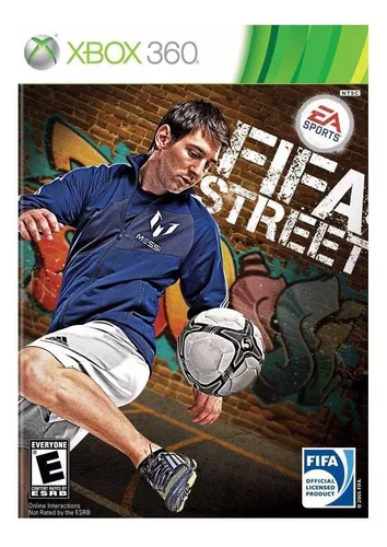 Kit 5 Jogos Xbox 360 Mídia Digital Original ( FIFA street + PES