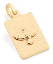 Comprar Pingente Rommanel Fol Ouro Medalha Espírito Santo 542285