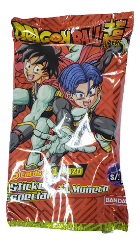 Cards Super Dragon Ball Héroes Paquete X 25 Sobres