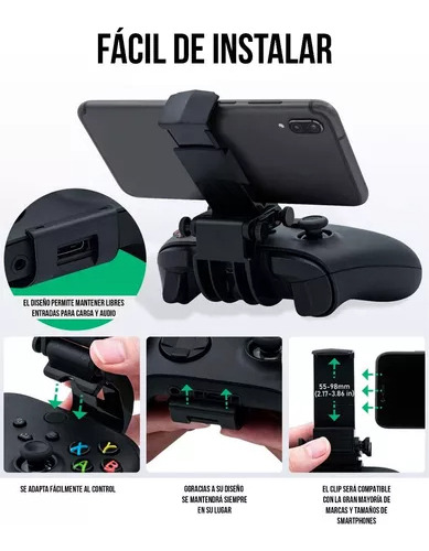 Clip Soporte Celular Para Control Xbox One Serie X / S