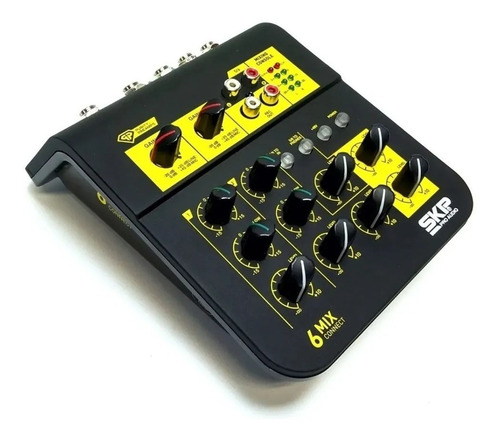 Skp Mix Connect 6 Consola Mixer 6 Canales Phantom En Cuotas