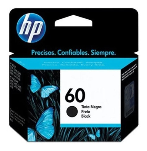 Cartucho Hp 60 Preto Original Cc640wb F4224 F4480 F4580 D166