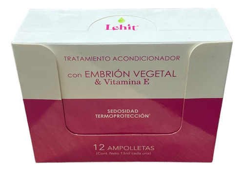 Lehit Embrion Vegetal Y Vitamina E 12 - mL