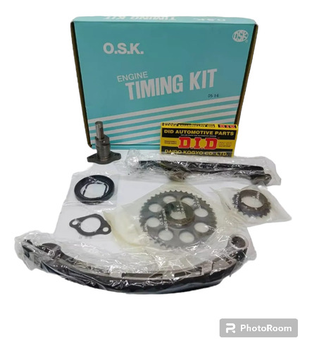 Kit Cadena Tiempo Toyota Machito Hembrita Autana Burbuja 4.5