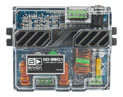 Potencia Amplificador Banda Bd 250.1 Linea Pocket