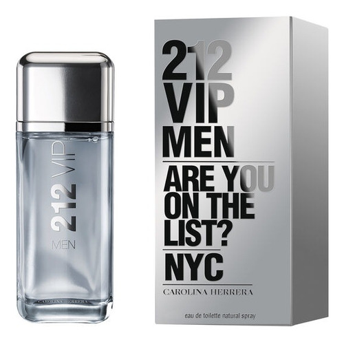 Perfume Carolina Herrera 212 Vip Men Eau De Toilette 200ml.