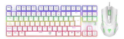 Combo 2 En 1 T-dagger Advance Force Rainbow Blanco Red Switc