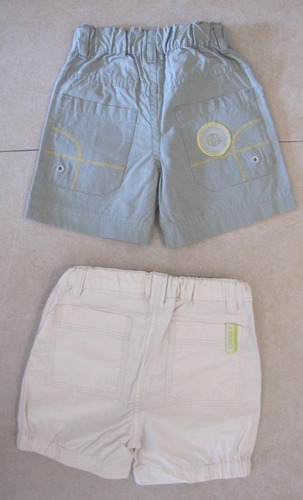 2 Short Cheeky Impecables Talle M Y L Verde Y Beiges Divinos