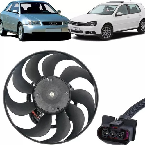 Electroventilador Chico Vw Bora Golf Audi A3 Electro Todos