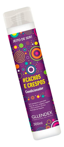 Gllendex Kit Jeito De Ser Acondicionador + Co Wash Rulos 6c