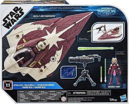 Figuras Acción Hasbro Disney Star Wars Jedi Starfighter 4+