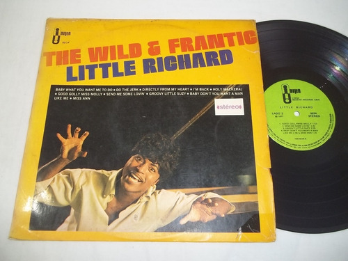 Lp Vinil - Little Richard - The Wild & Frantic